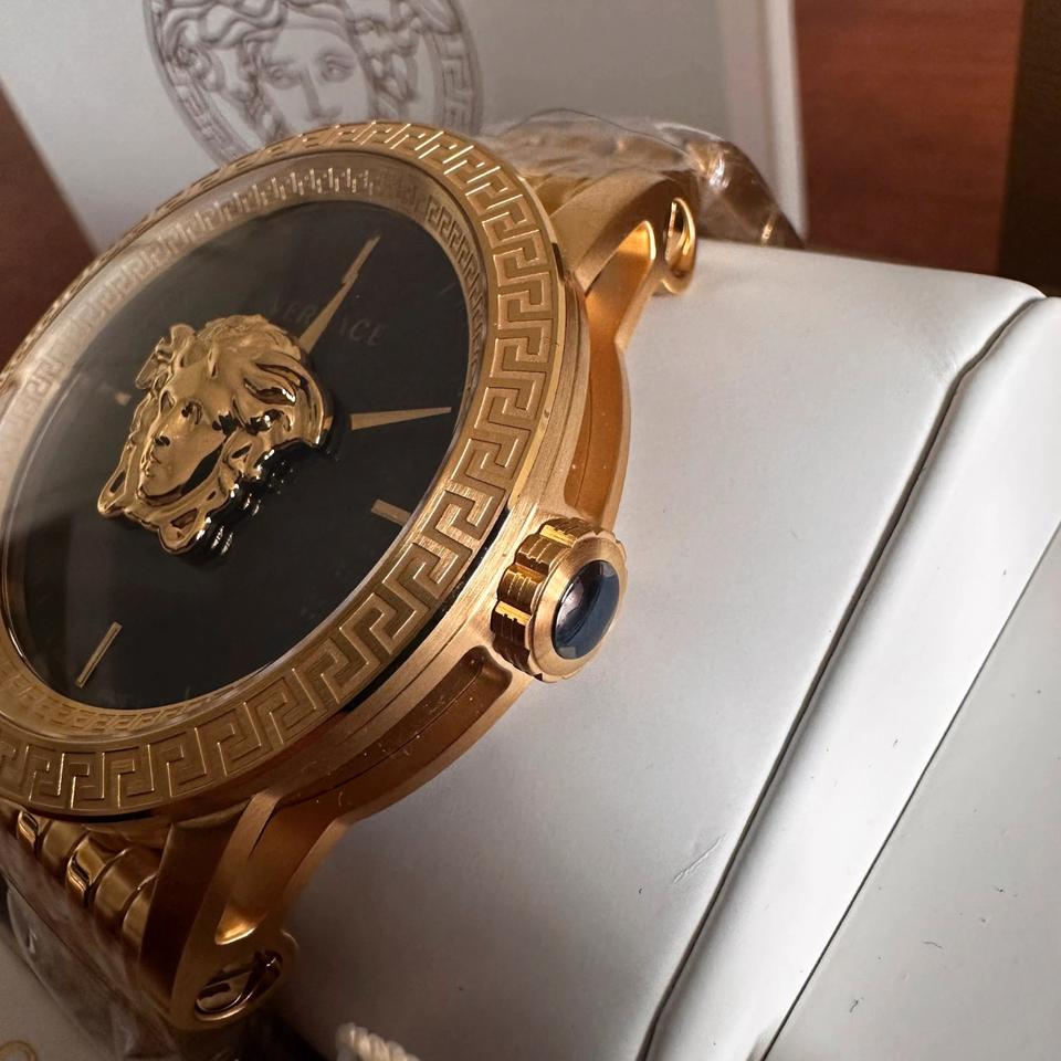 Versace Mainline Uhr Palazzo Medusa Swiss Made Full Set