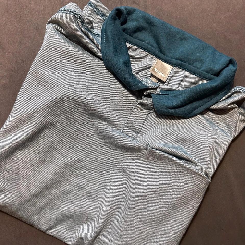 Bench Poloshirt Colorblock Sport Slim Fit