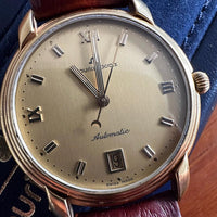 Maurice Lacroix Automatik Uhr Gold Vergoldet Swiss Made