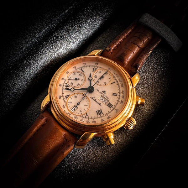 Maurice Lacroix Uhr Automatik Chronograph Day Date 39353