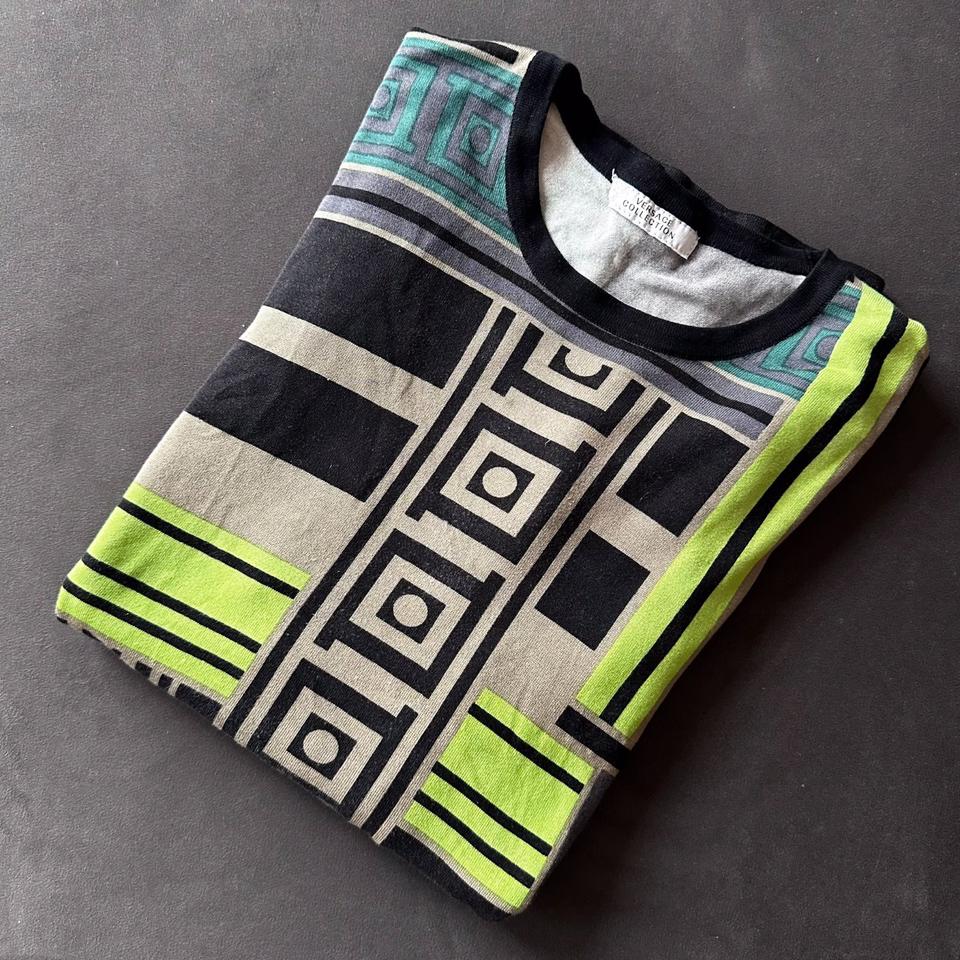 Versace Collection Pullover Seide Baroque Medusa Greca
