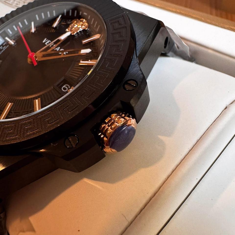 Versace Mainline Uhr Chain React Medusa 2 Chainz Swiss C