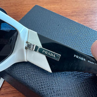 Prada Sonnenbrille PR 09ZS Logo Brille Full Set Italy