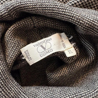 Valentino Turtleneck Pullover checked Wolle Italy