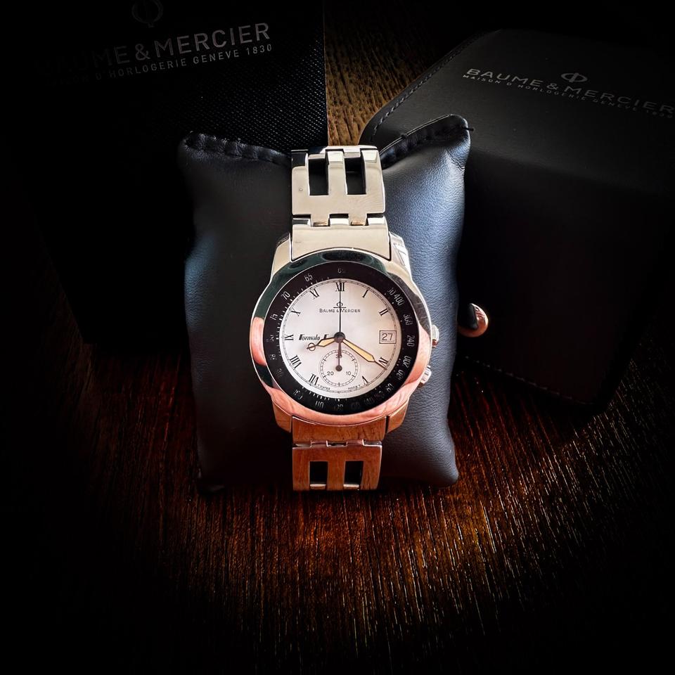 Baume Mercier Formula S Chronograph One Pusher Uhr Swiss
