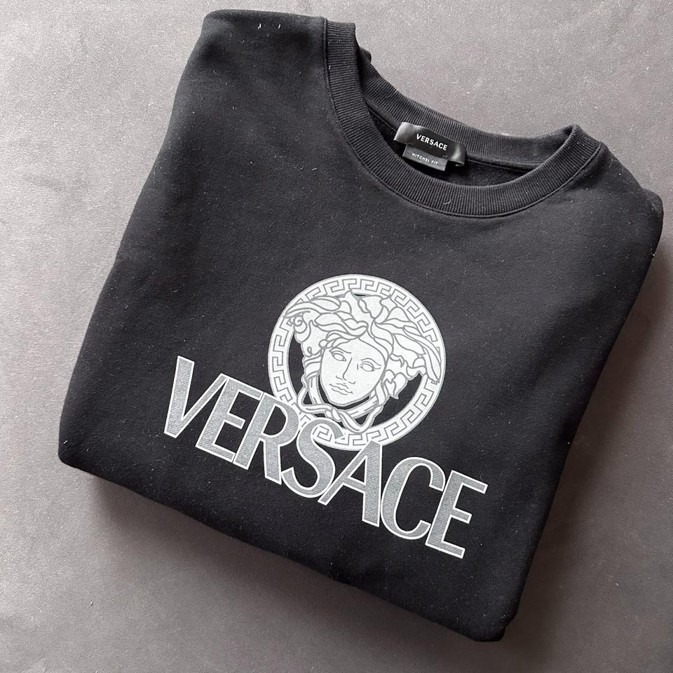 Versace Mainline Sweatshirt Medusa Baroque made in Italy