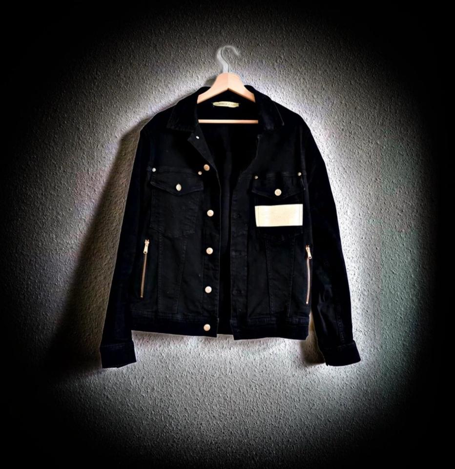Versace Jeans Jacke Oro Logo Gold CLG Code