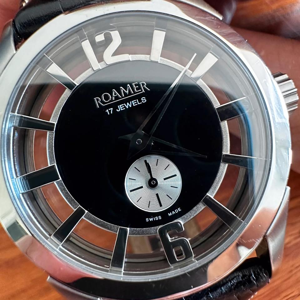 Roamer Uhr Competence Mechanisch Swiss Made Skelleton