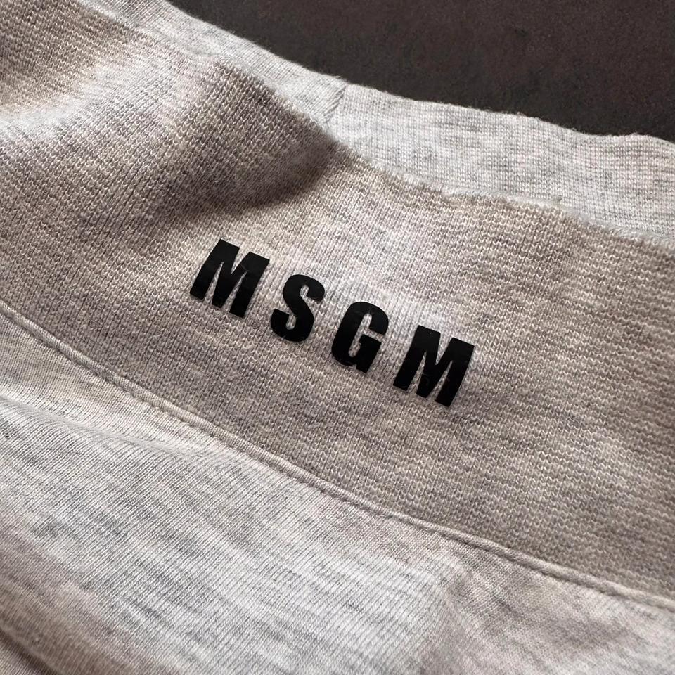 MSGM Milano Longsleeve Turtleneck Logo Couture made in Italy