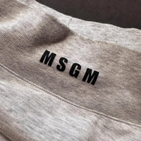 MSGM Milano Longsleeve Turtleneck Logo Couture made in Italy