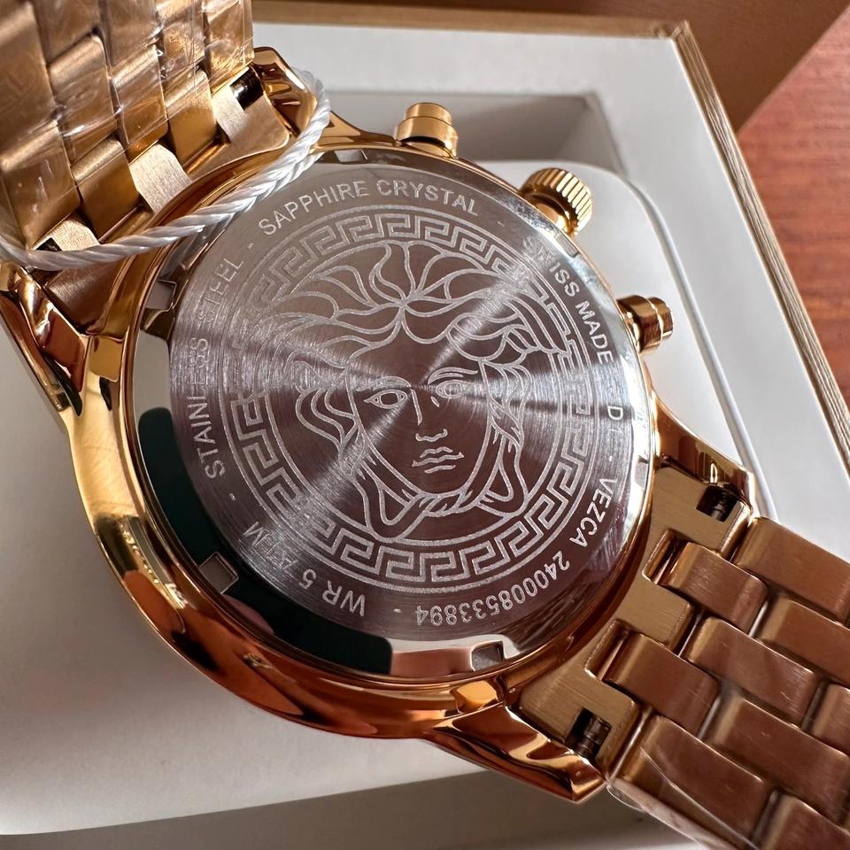 Versace Mainline Uhr Chronograph Sport Chrono Medusa Swi