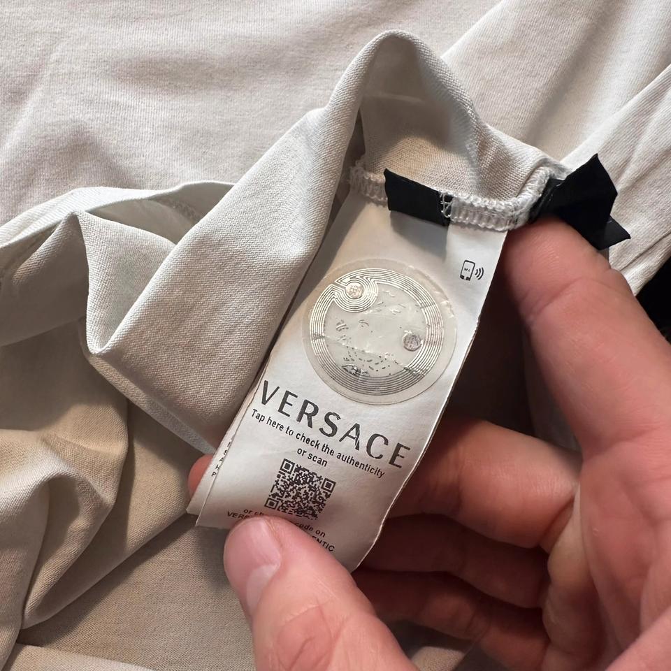 Versace Mainline T-Shirt Via Gesu 12 Medusa Cactus Italy
