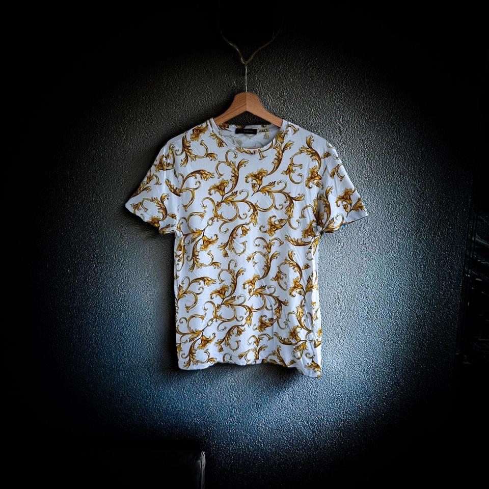 Versace Mainline T-Shirt Baroque All Over print Medusa I