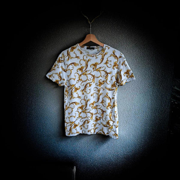 Versace Mainline T-Shirt Baroque All Over print Medusa I