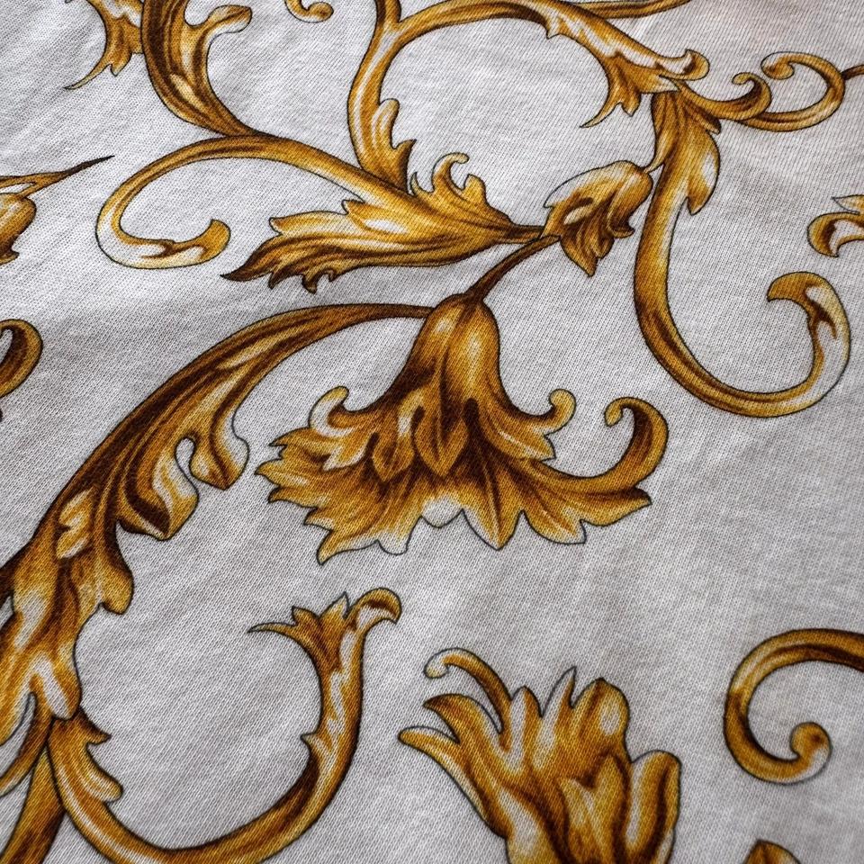 Versace Mainline T-Shirt Baroque All Over Print Fleur