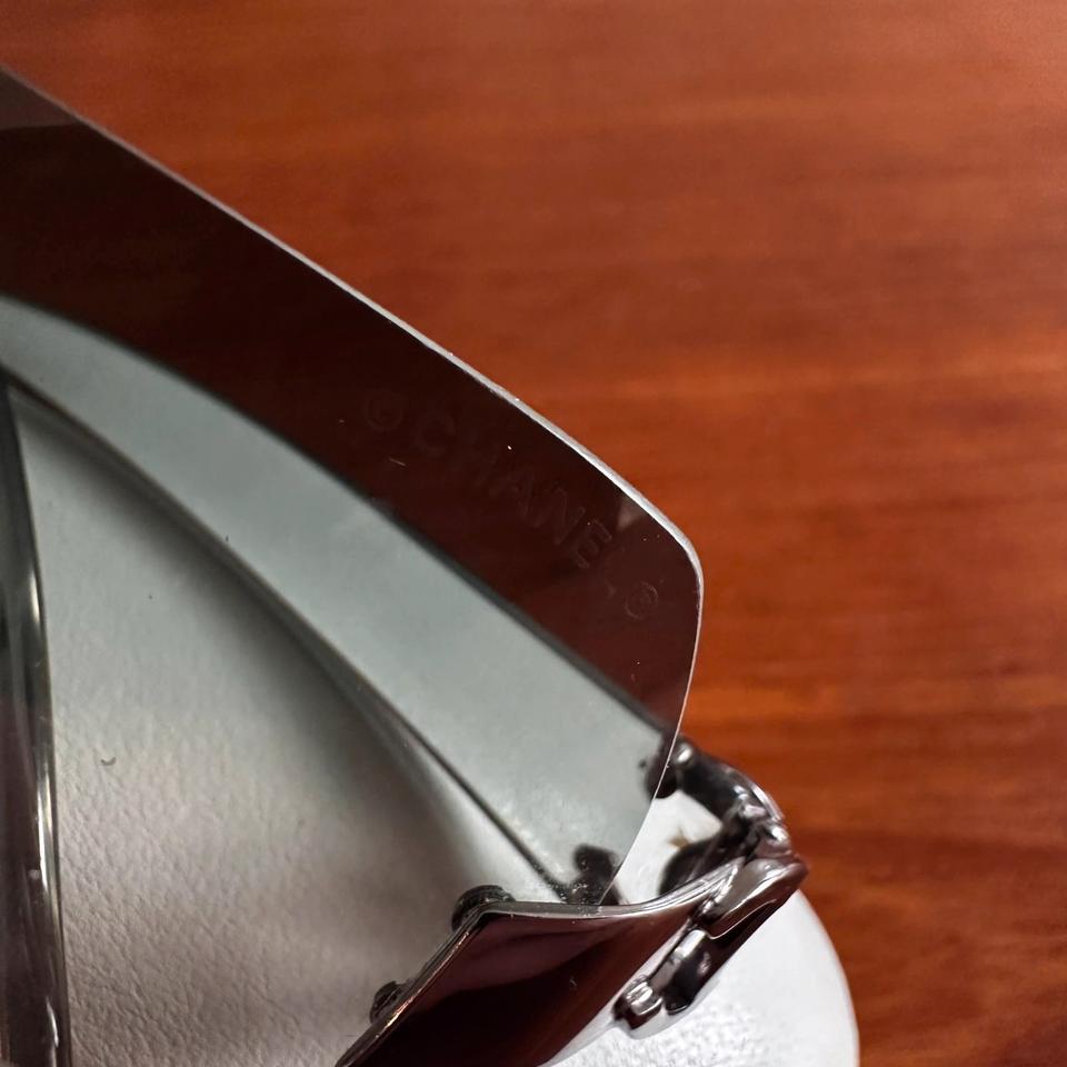 Chanel Sonnenbrille Rimless Logo CH4048 Made in Italy