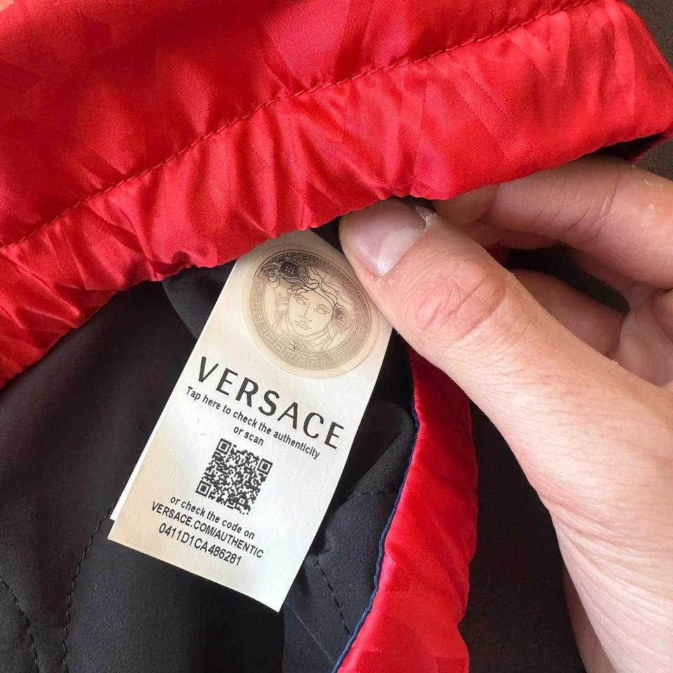 Versace Mainline Jacket Tri Colore Laurel Wearth Medusa