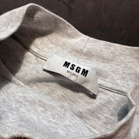 MSGM Milano Longsleeve Turtleneck Logo Couture made in Italy