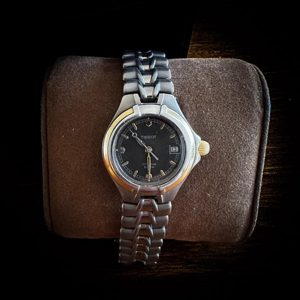 Tissot Uhr Titan T660 mit Original Band Swiss Made