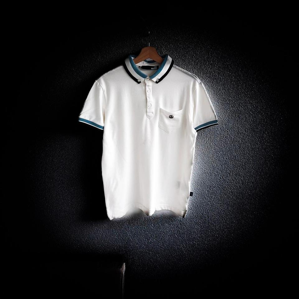 Moschino Love Poloshirt Peace Logo Milano Hemd