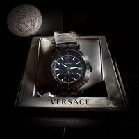 Versace Mainline V-Race Uhr Chronograph Tachymeter Swiss