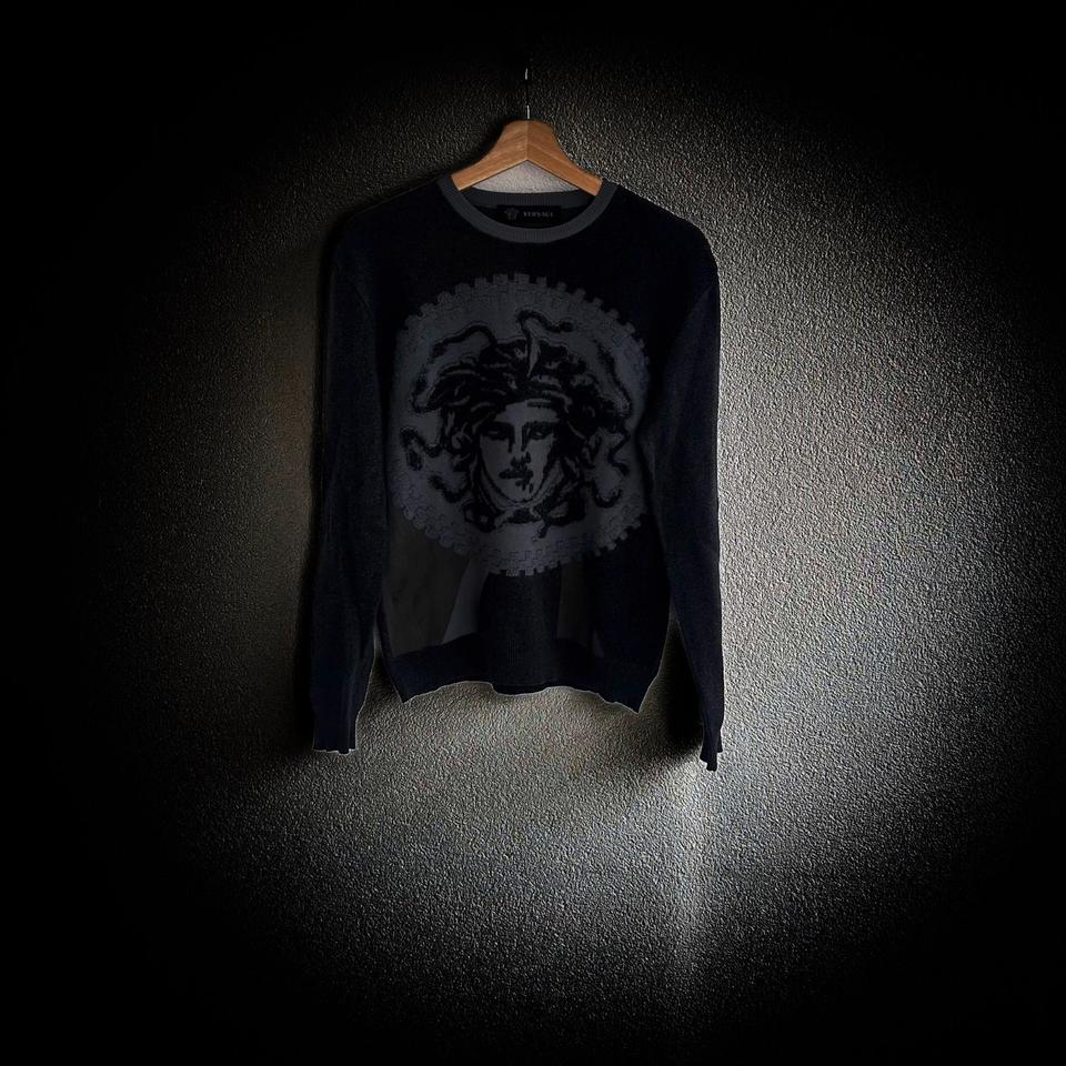 Versace Mainline Sweatshirt Pullover Medusa Italy Baroque