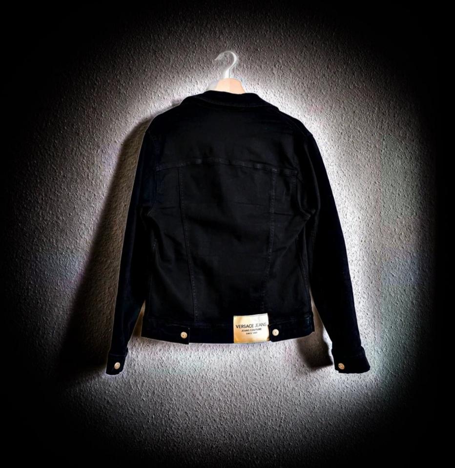 Versace Jeans Jacke Oro Logo Gold CLG Code
