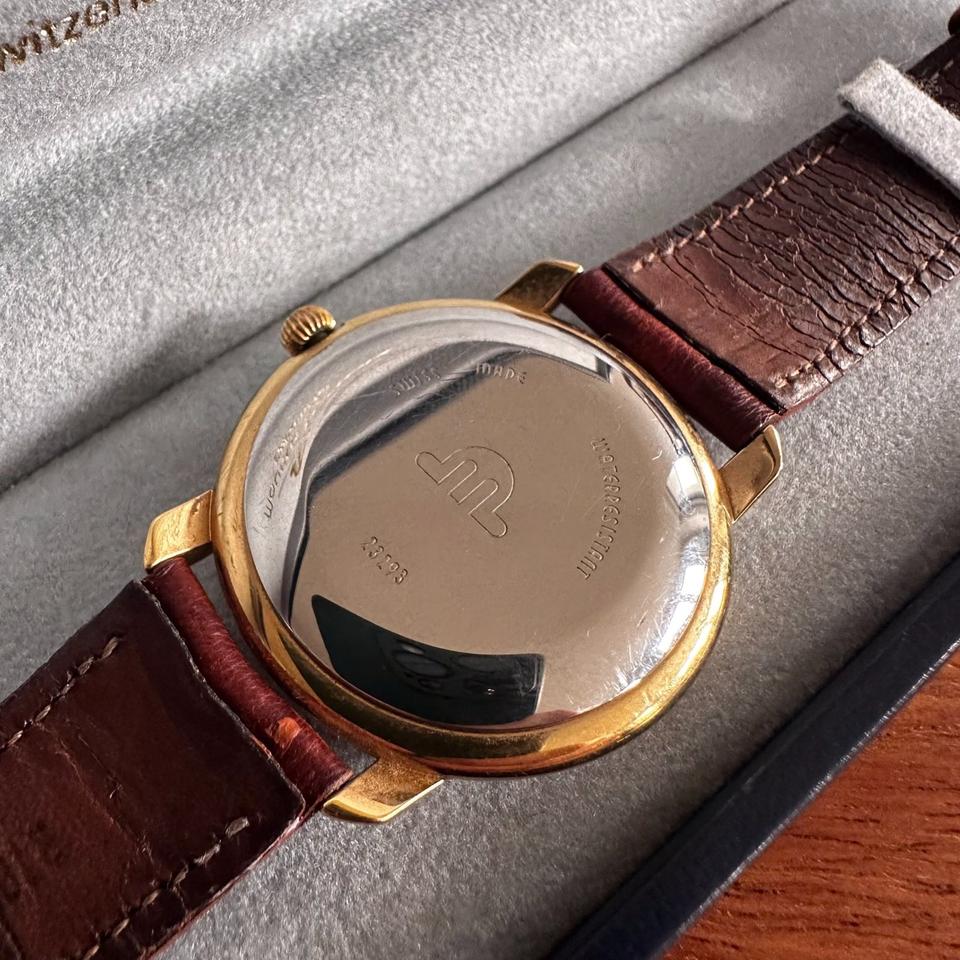 Maurice Lacroix Automatik Uhr Gold Vergoldet Swiss Made