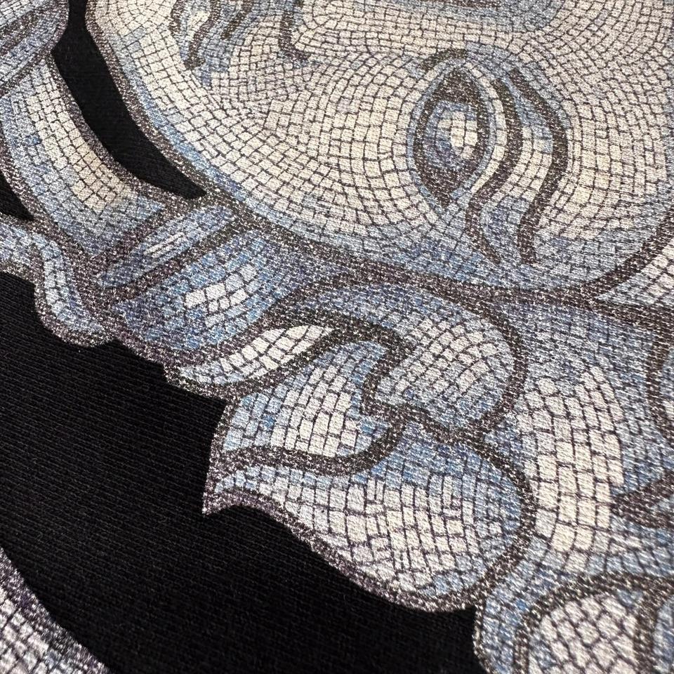 Versace Mainline Medusa Mosaik Sweatshirt Baroque Greca Italy