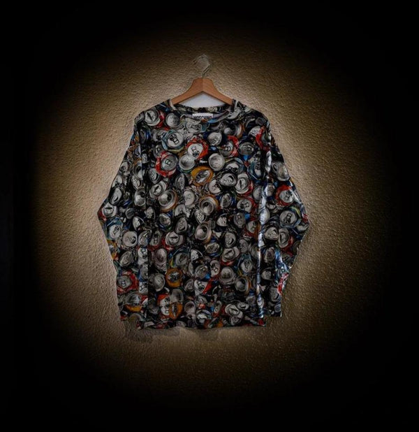 Moschino Mainline Pullover Dosen Trash Punk made in Ital