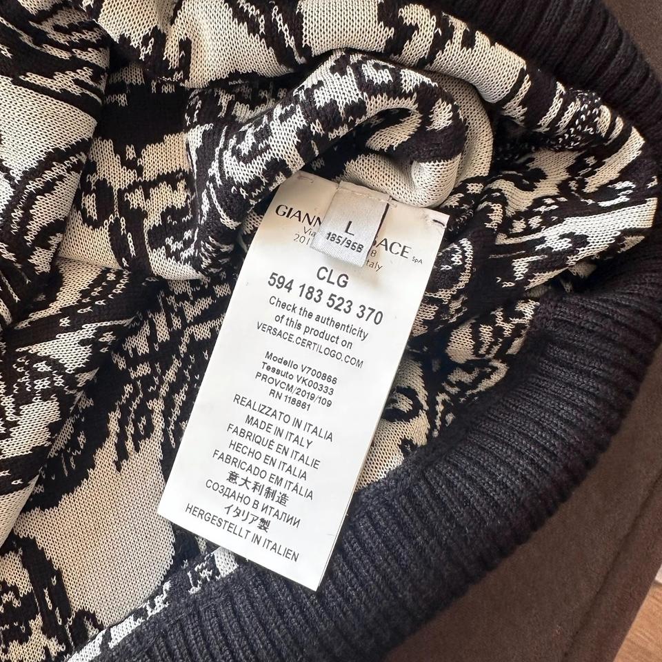 Versace Collection Pullover Baroque Longsleeve Knitted