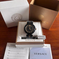 Versace Mainline Uhr Aion Medusa Oro Baroque Greca