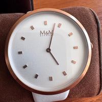 M&M Uhr XXL Designer Neu 11881