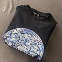 Versace Mainline Sweatshirt Medusa Mosaik Baroque Italy