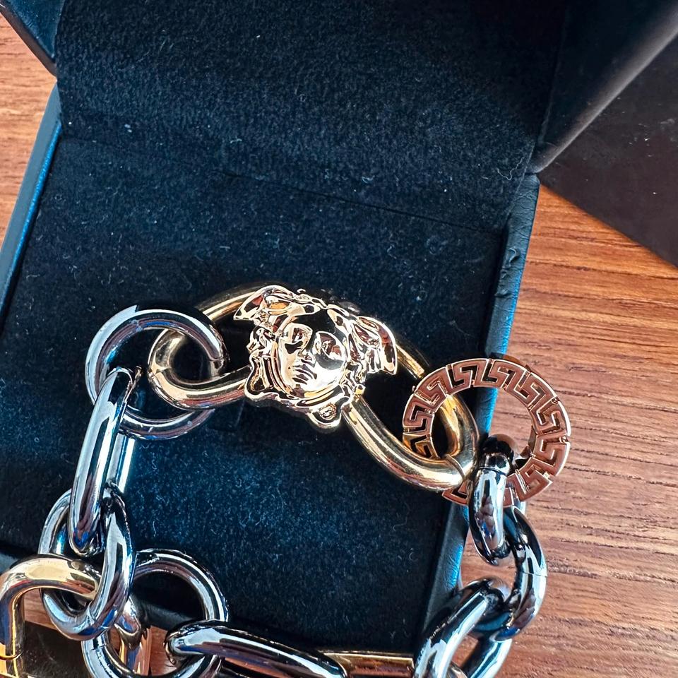 Versace Mainline Armband Medusa Lock Schloss Greca