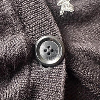Moschino Mainline Strickjacke Greca Baroque Wool Milano