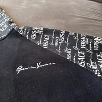 Versace Mainline Hoodie mit Logo Kontrastärmeln Gianni Versace