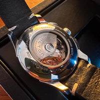 Hamilton Chronograph Automatik Uhr Sichtboden Box Swiss