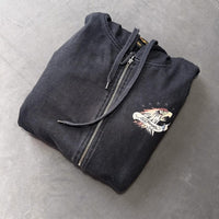 Ed Hardy Zip Hoodie Eagle Adler Front und Back print