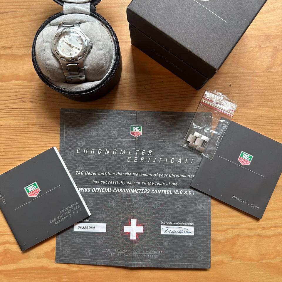 Tag Heuer Kirium Uhr Automatik Chronometer WL5118 Swiss