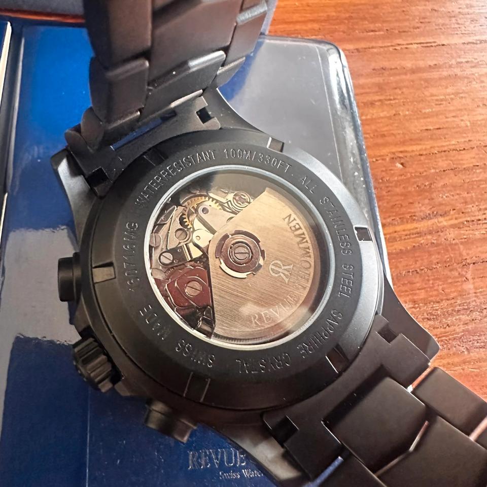 Revue Thommen Chronograph Automatik Uhr Air Speed XL