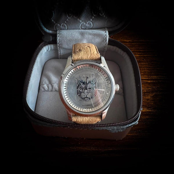 Gucci Uhr Automatik ETA Timeless See Through Skeleton