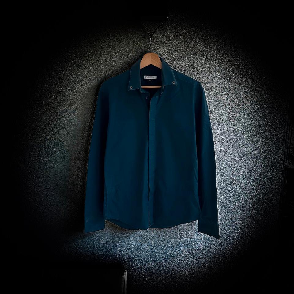 Versace Collection Hemd Shirt Medusa Button Baroque