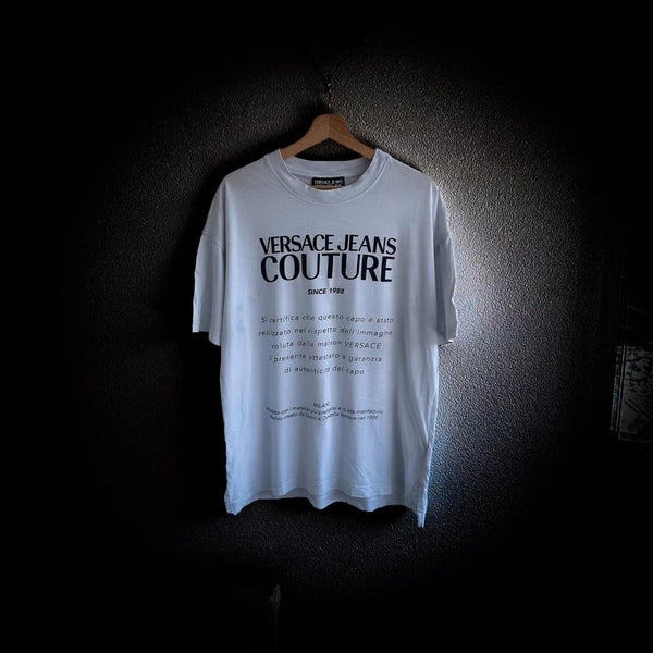 Versace Jeans Couture T-Shirt Logo Big Letter Medusa