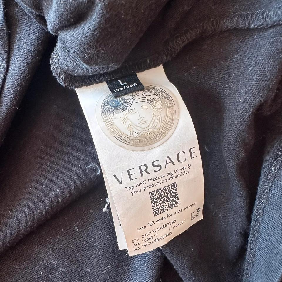 Versace Mainline T-Shirt Gianni Versace Stitched Logo