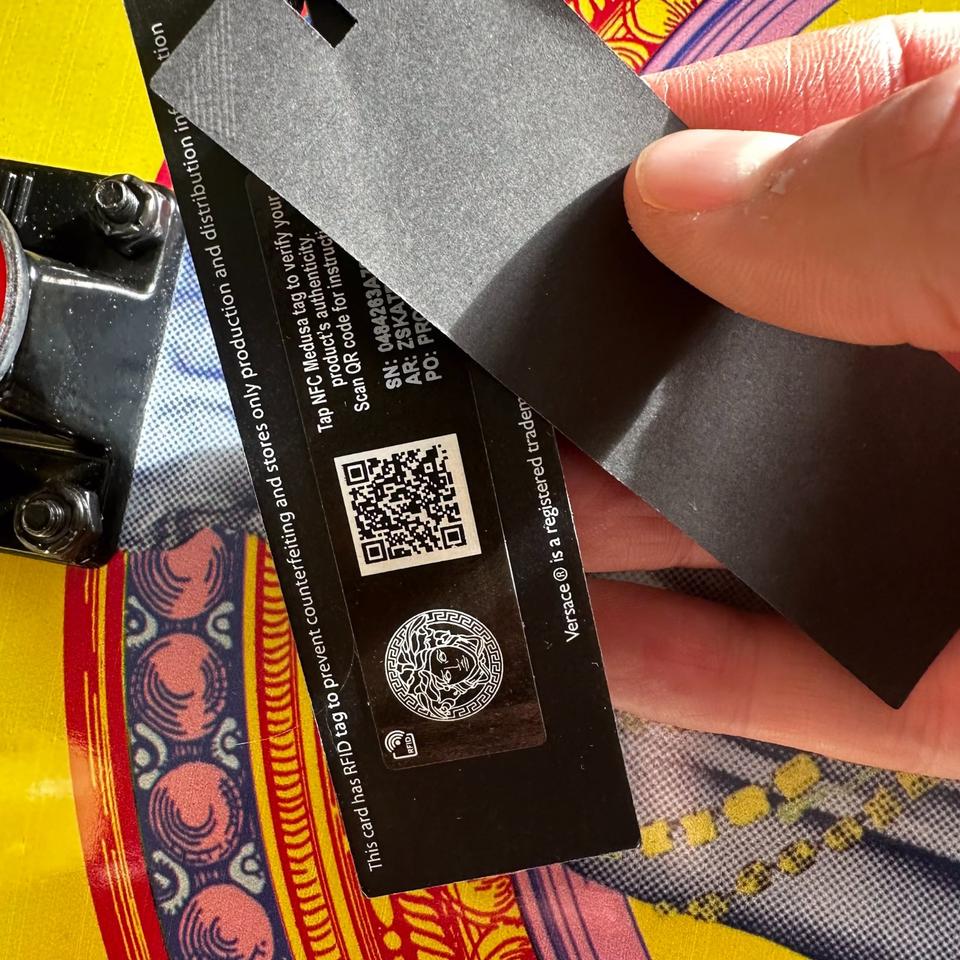 Versace Mainline Skateboard Medusa Baroque Greca italy