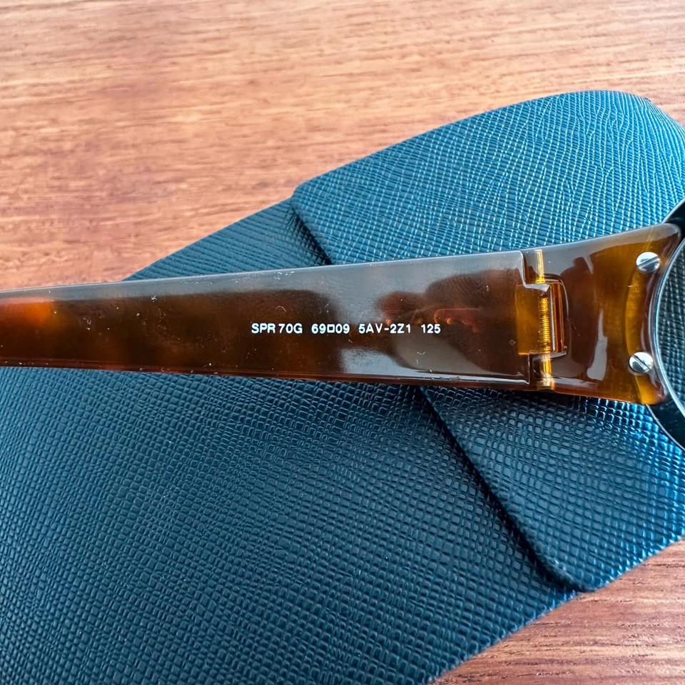 Prada Sonnenbrille Pilot Tiger Melange Italy Acetate
