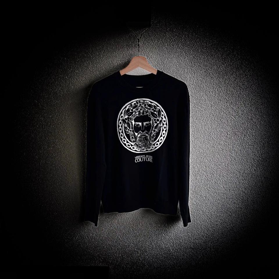 Versace Jeans Couture Pullover Knitted Zeus Greca