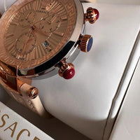 Versace Mainline Uhr Revive Chrono Medusa Baroque Swiss