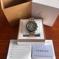 Versace Mainline Sport Chrono Uhr Medusa Swiss Made